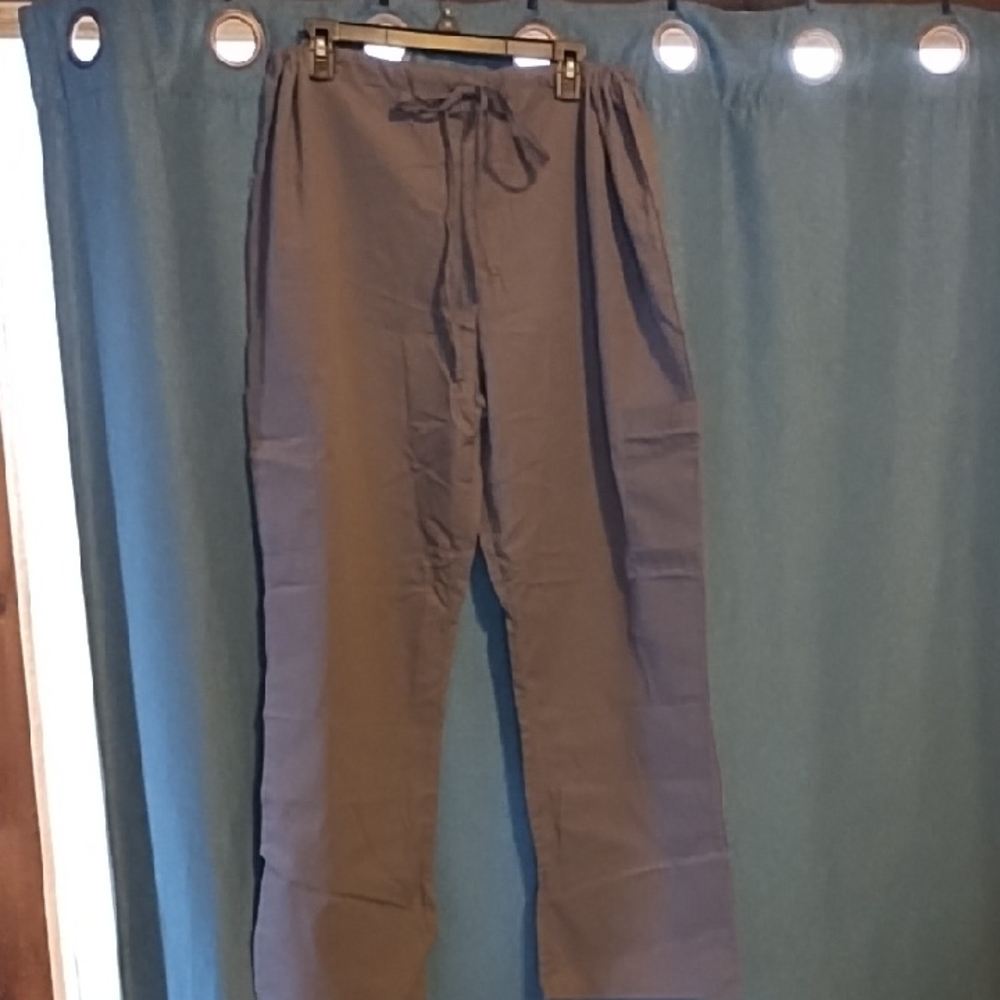 Unisex  Brown Drawstring Pants/Scrubs